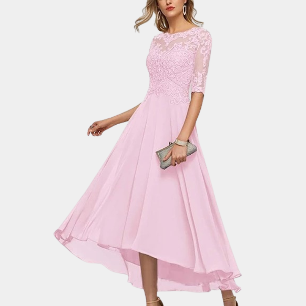 Robe de soirée élégante en dentelle – charme raffiné pour vos occasions spéciales
