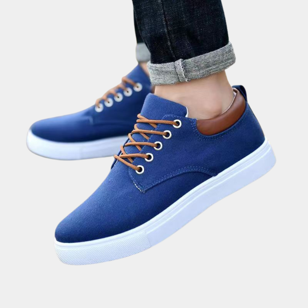 Baskets pour homme automne légères décontractées en toile avec semelle souple Birger