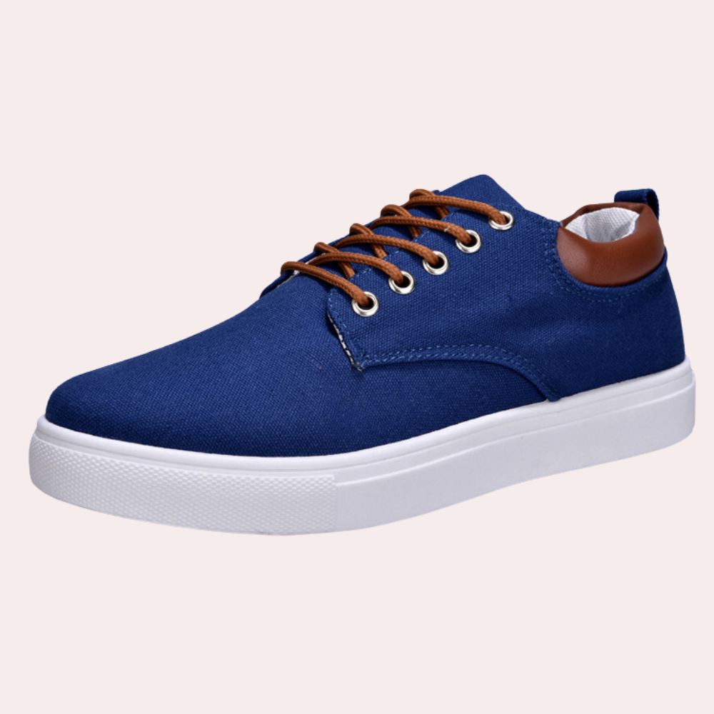 Baskets pour homme automne légères décontractées en toile avec semelle souple Birger