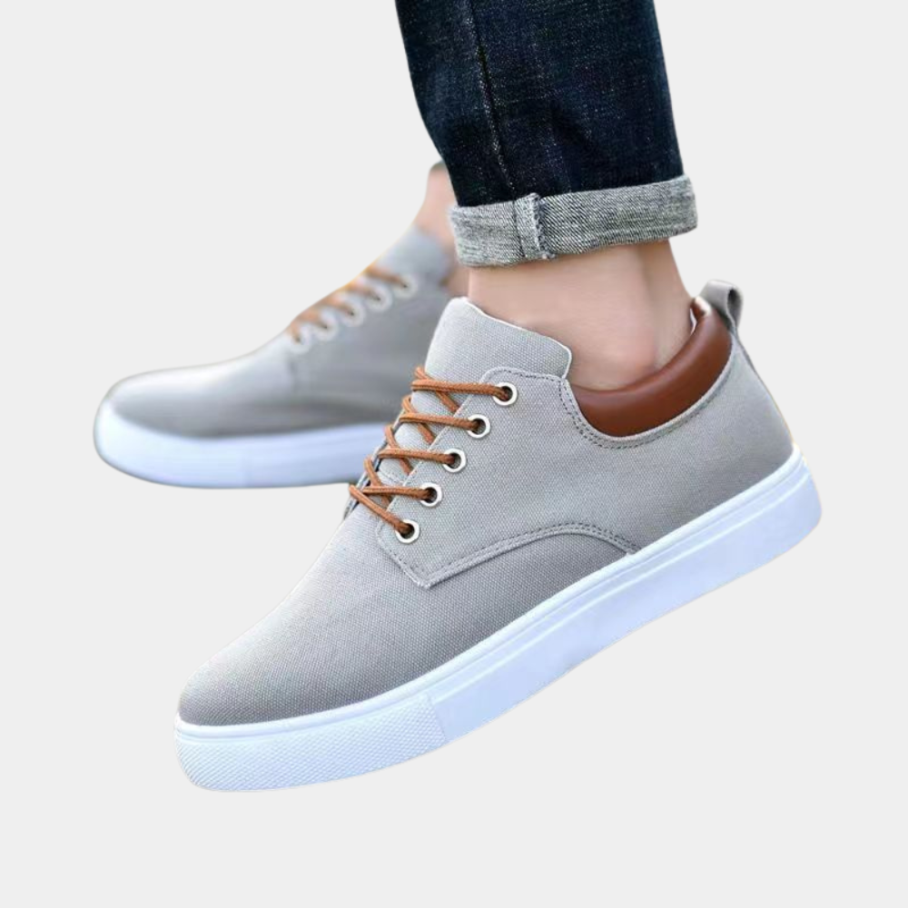 Baskets pour homme automne légères décontractées en toile avec semelle souple Birger