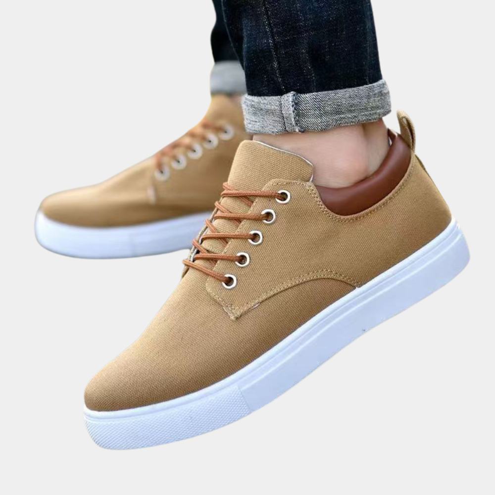 Baskets pour homme automne légères décontractées en toile avec semelle souple Birger