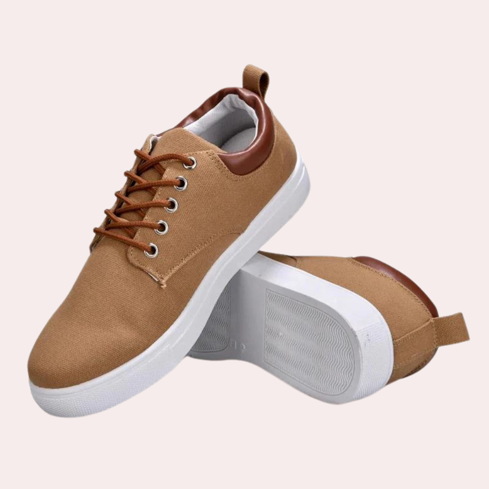 Baskets pour homme automne légères décontractées en toile avec semelle souple Birger