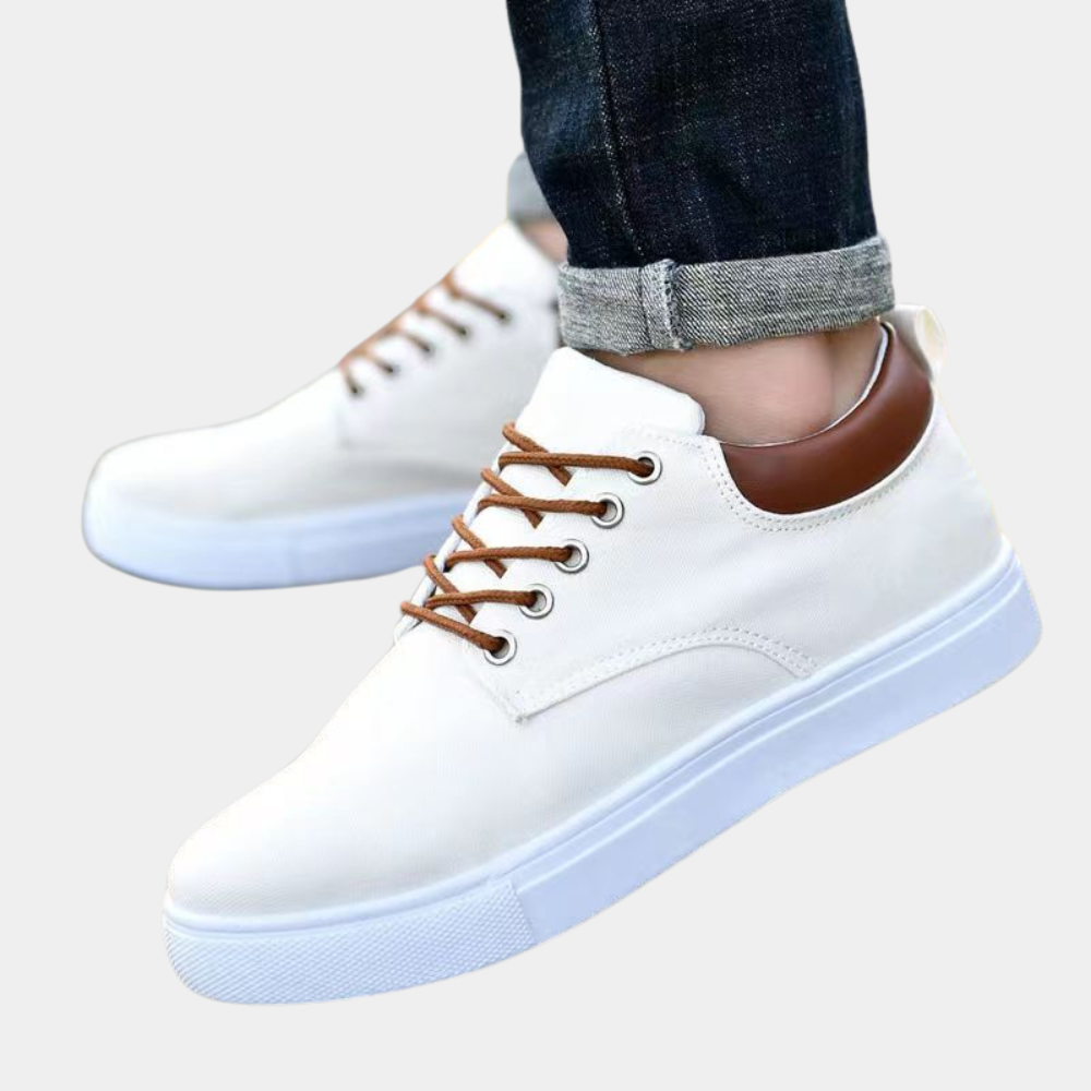 Baskets pour homme automne légères décontractées en toile avec semelle souple Birger