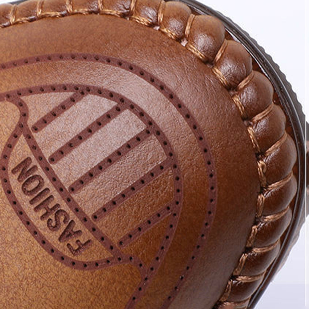 Mocassins pour homme automne légers respirants en cuir PU à semelle crantée Amerigo