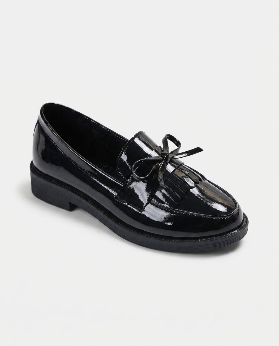 Mocassins femme vernis à enfiler 1