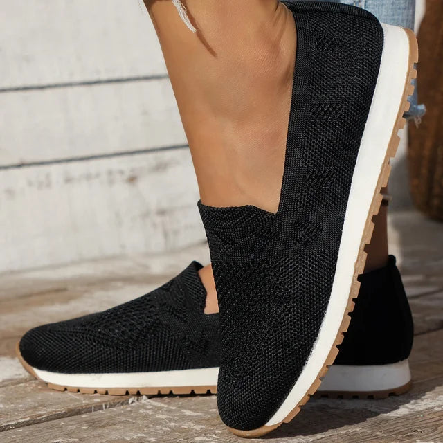 Mocassins femme à enfiler – élégance sobre et confort ergonomique