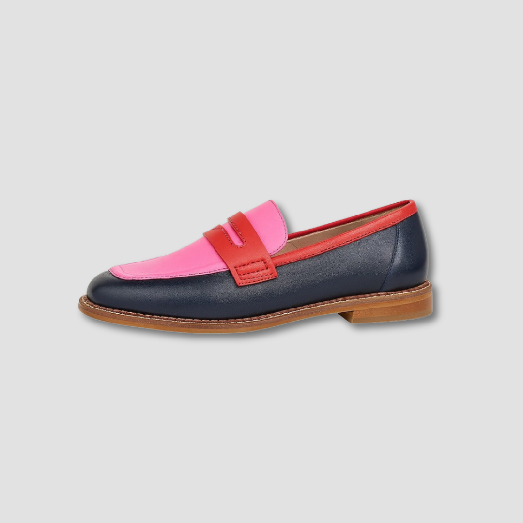 Mocassins femme à bout rond et semelle plate 2