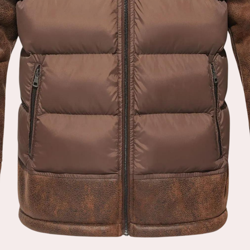 Mathieu – Veste homme hiver doublée