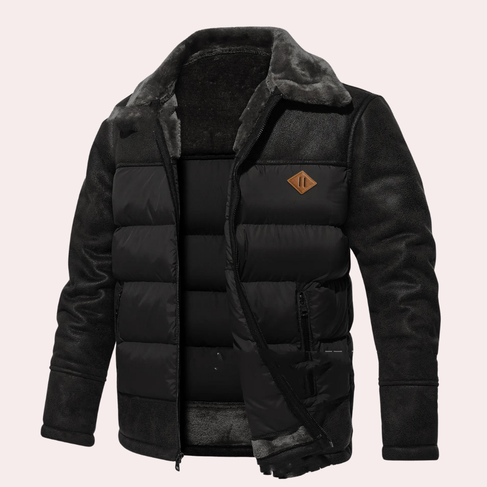 Mathieu – Veste homme hiver doublée