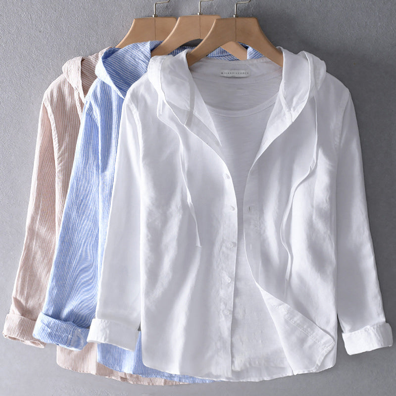 Alexandre – Chemise en lin homme