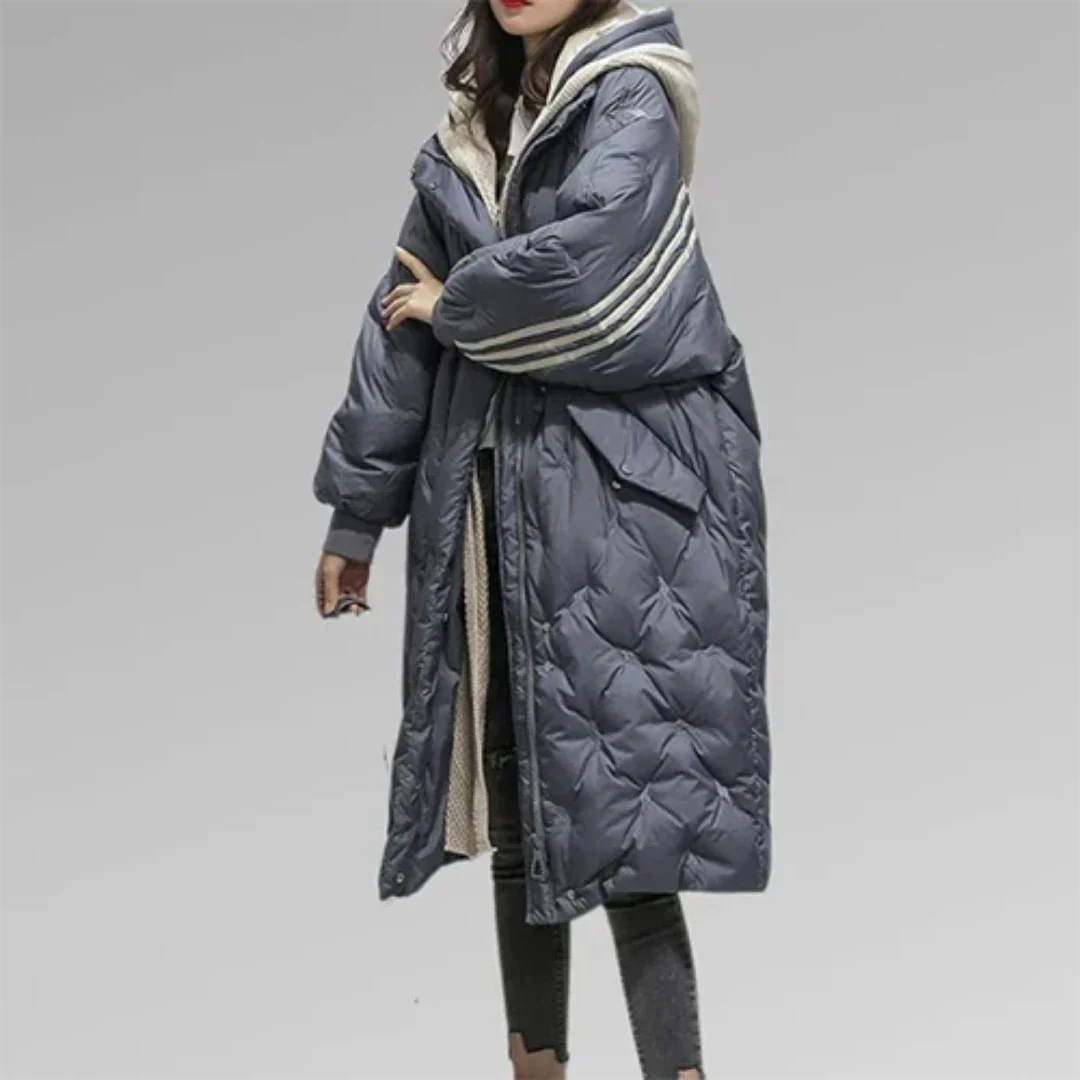 Élise – Manteau femme hiver long matelassé