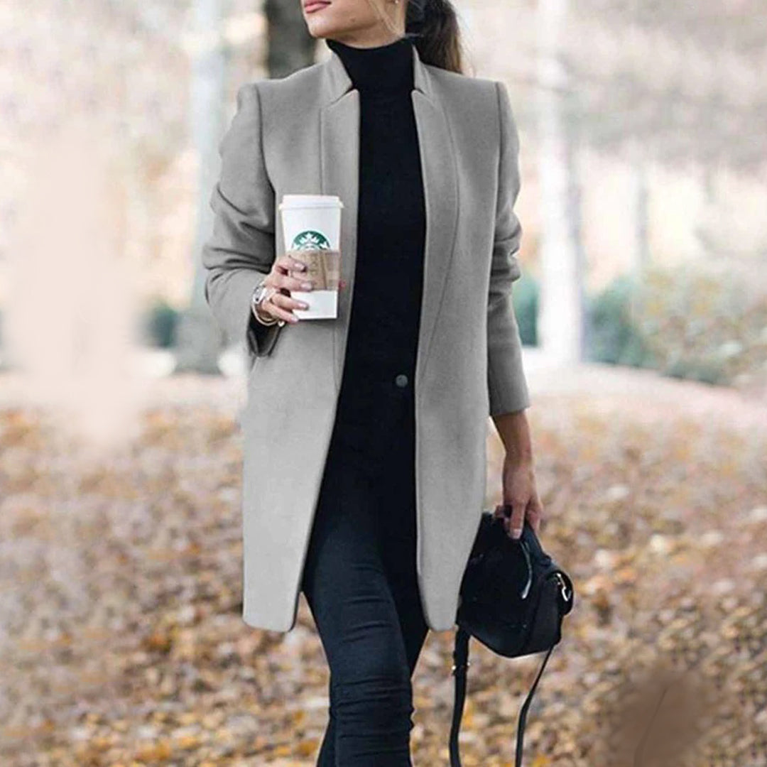 Élise – Manteau femme droit