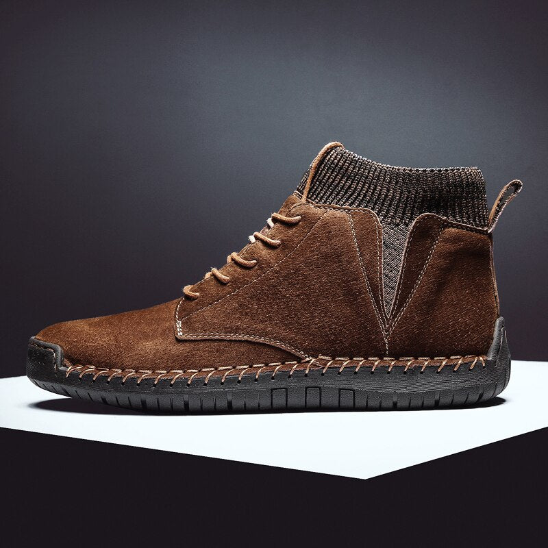 Laurent – Bottines homme hiver fourrées