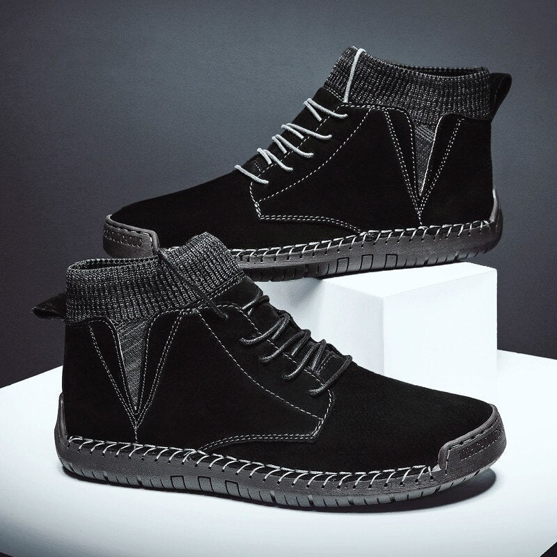 Laurent – Bottines homme hiver fourrées