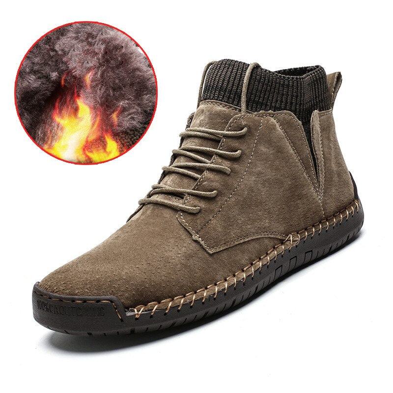 Laurent – Bottines homme hiver fourrées