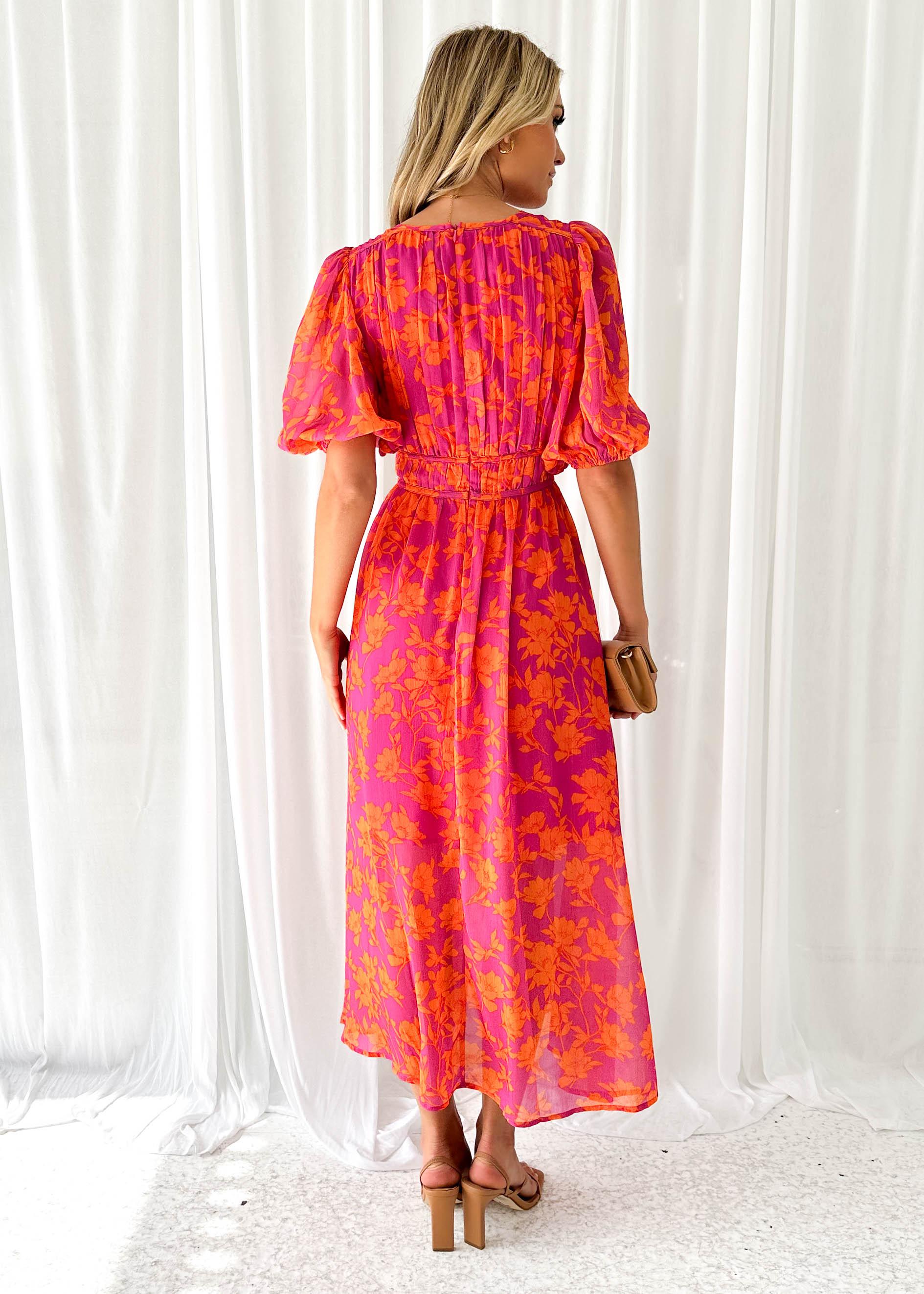 Robe longue d'été pour femme élégante avec col en V et coupe flatteuse confortable