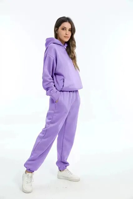 Adèle – Ensemble de survêtement femme hiver