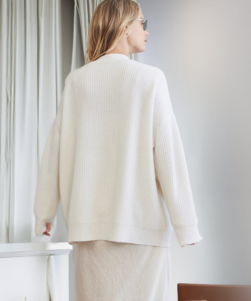 Claire – Gilet femme oversize