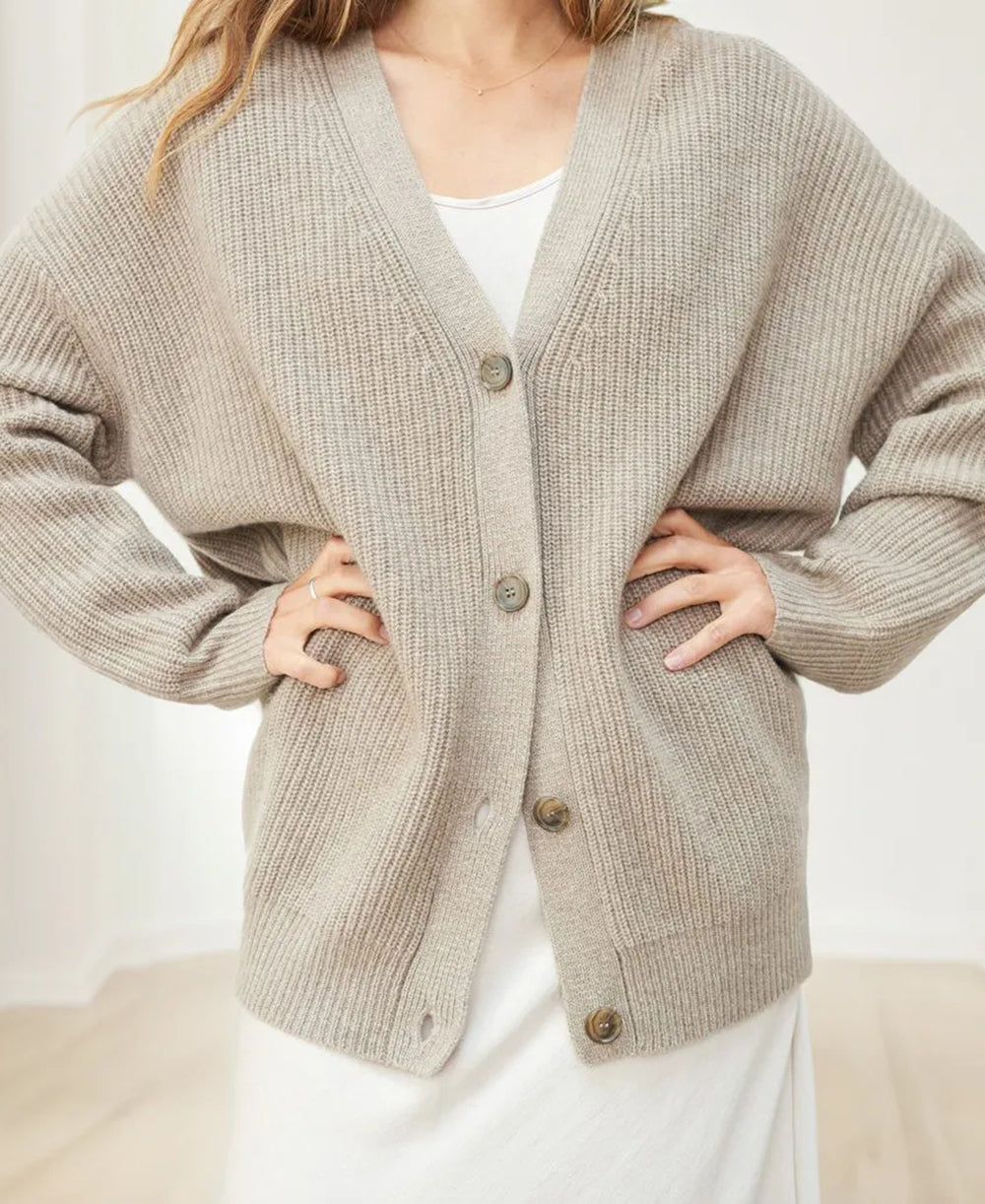 Claire – Gilet femme oversize