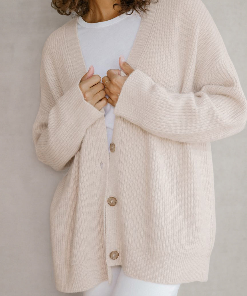 Claire – Gilet femme oversize
