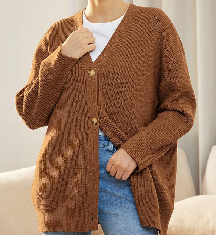 Claire – Gilet femme oversize