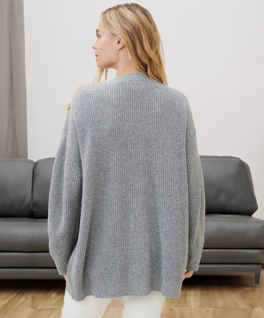 Claire – Gilet femme oversize