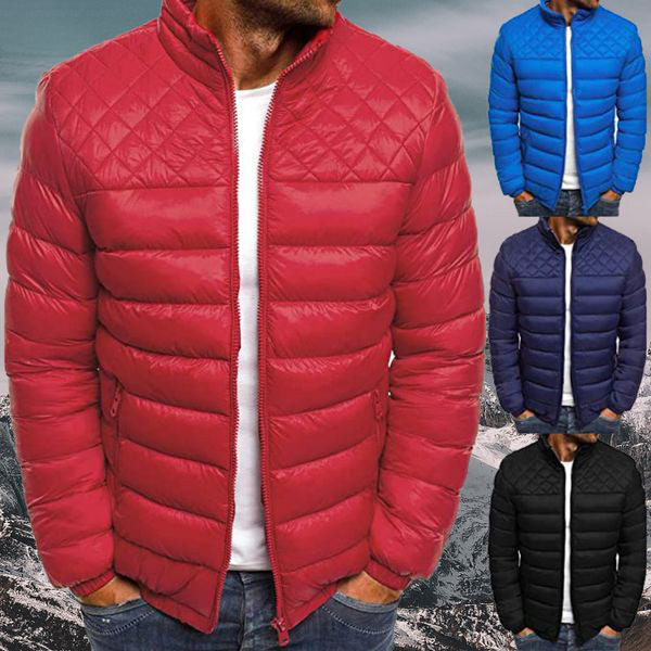 Veste matelassée imperméable pour homme automne en polyester coupe-vent au style urbain Keith
