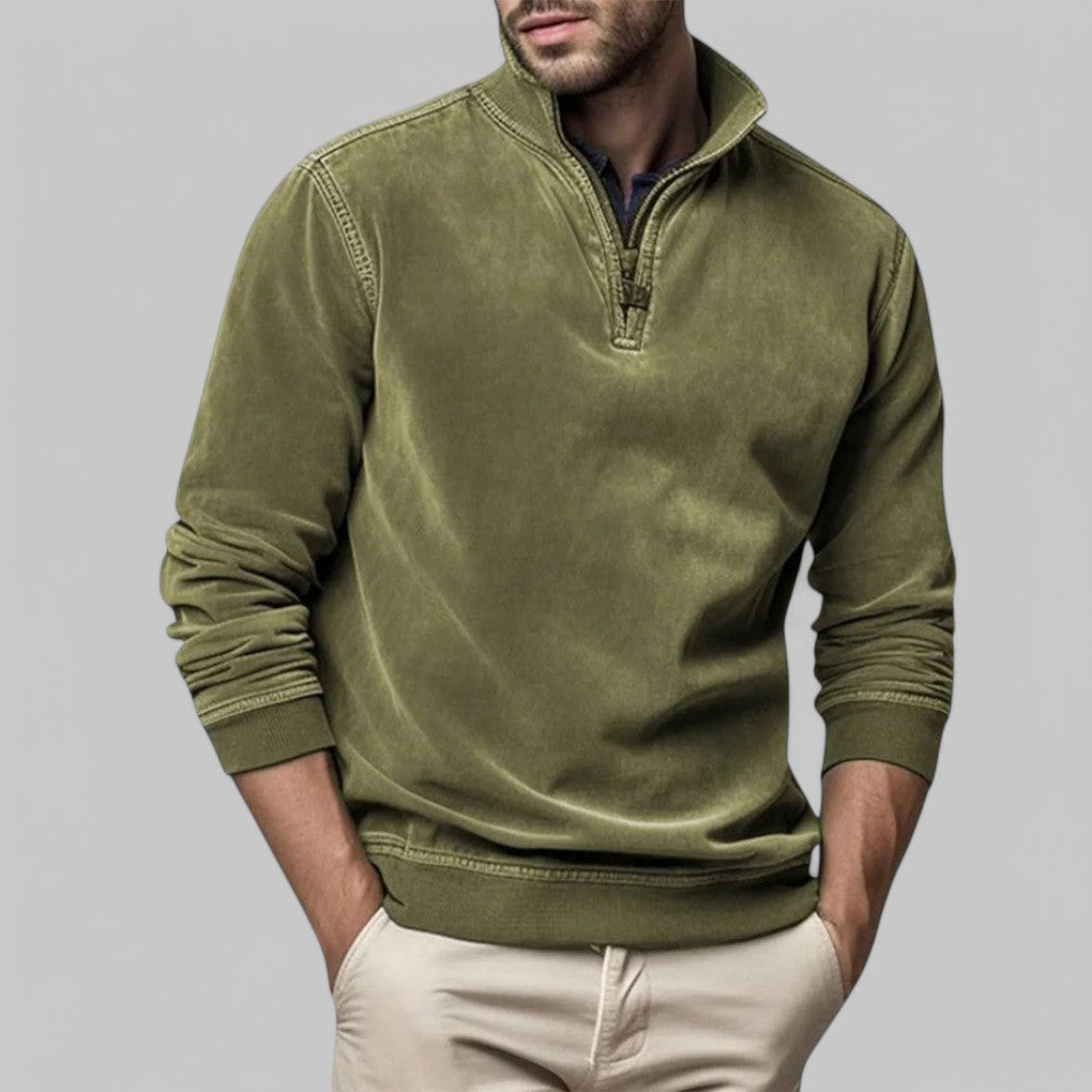 Loïc – Pull zippé homme