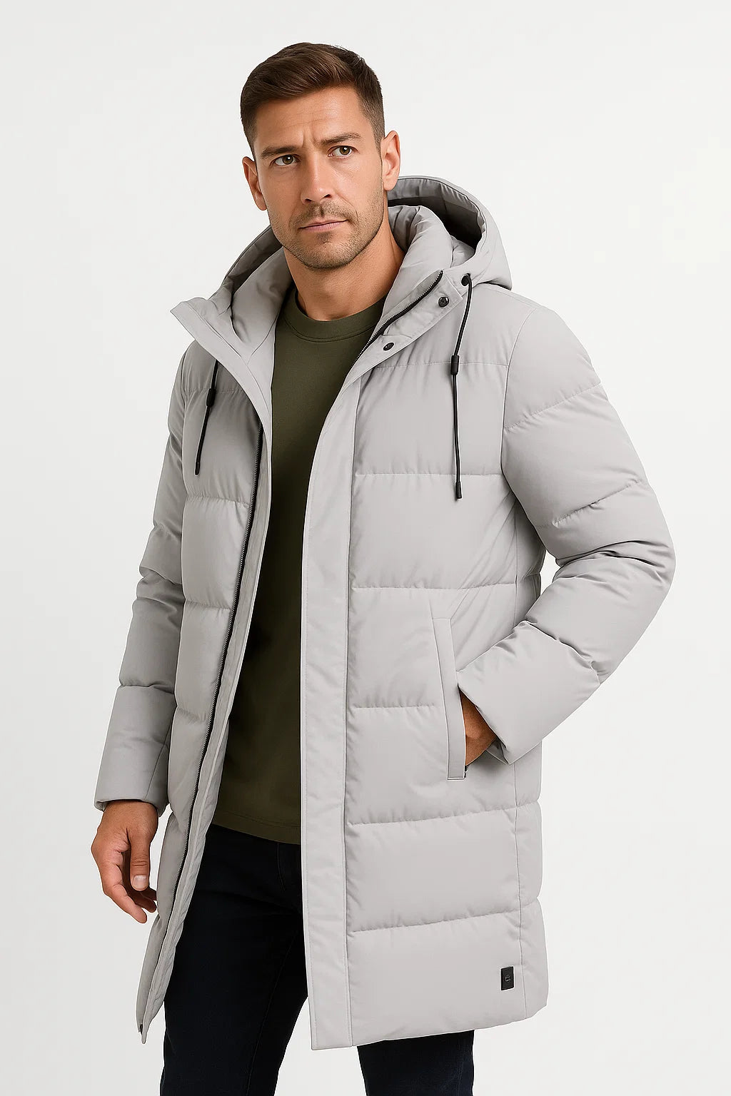 Amaury – Parka d’hiver matelassée homme
