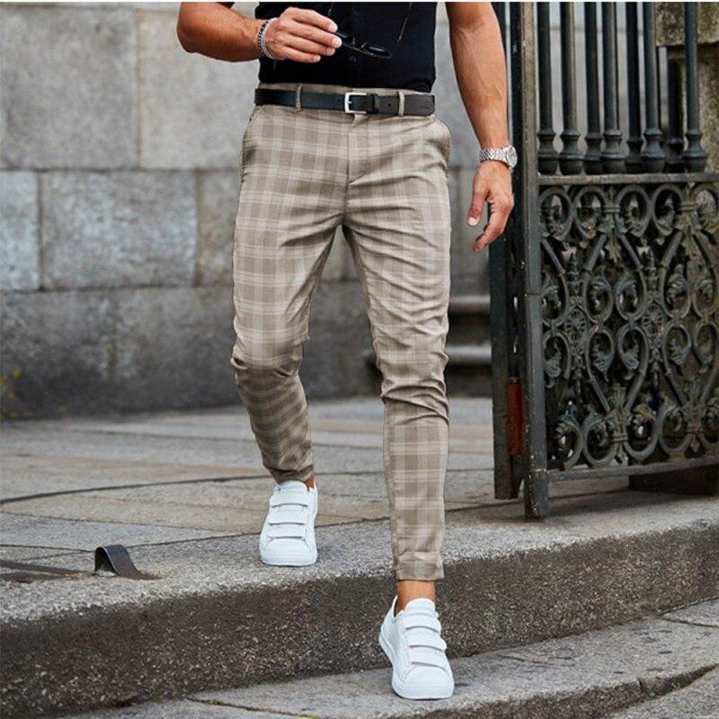 Tristan – Pantalon à carreaux homme