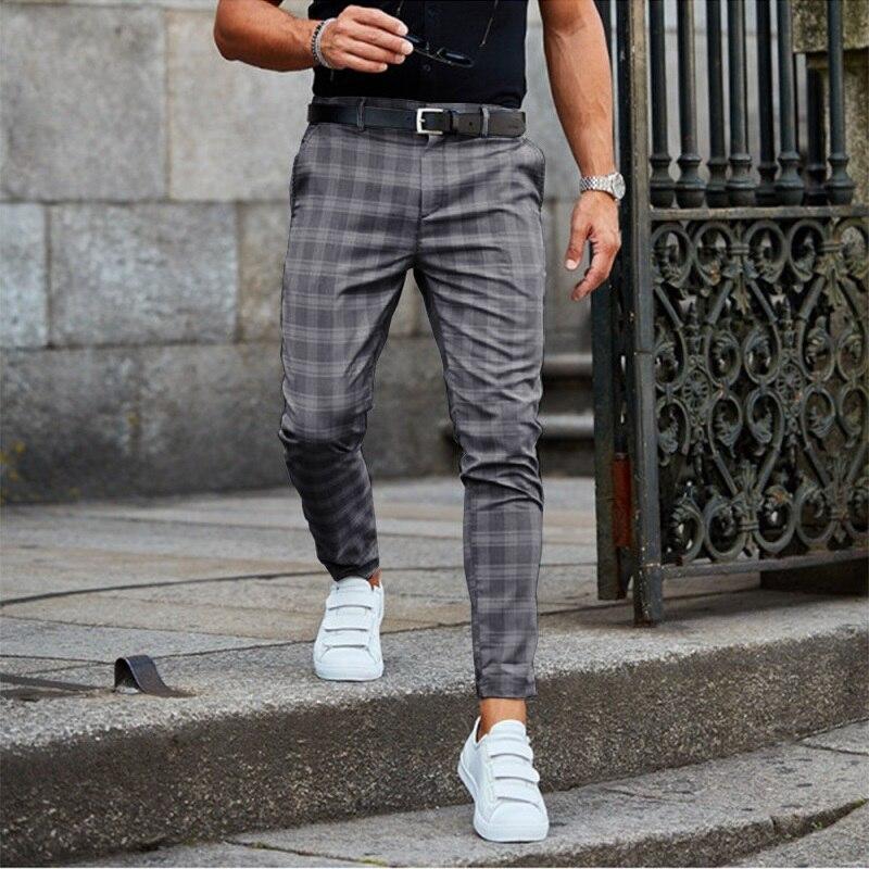 Tristan – Pantalon à carreaux homme