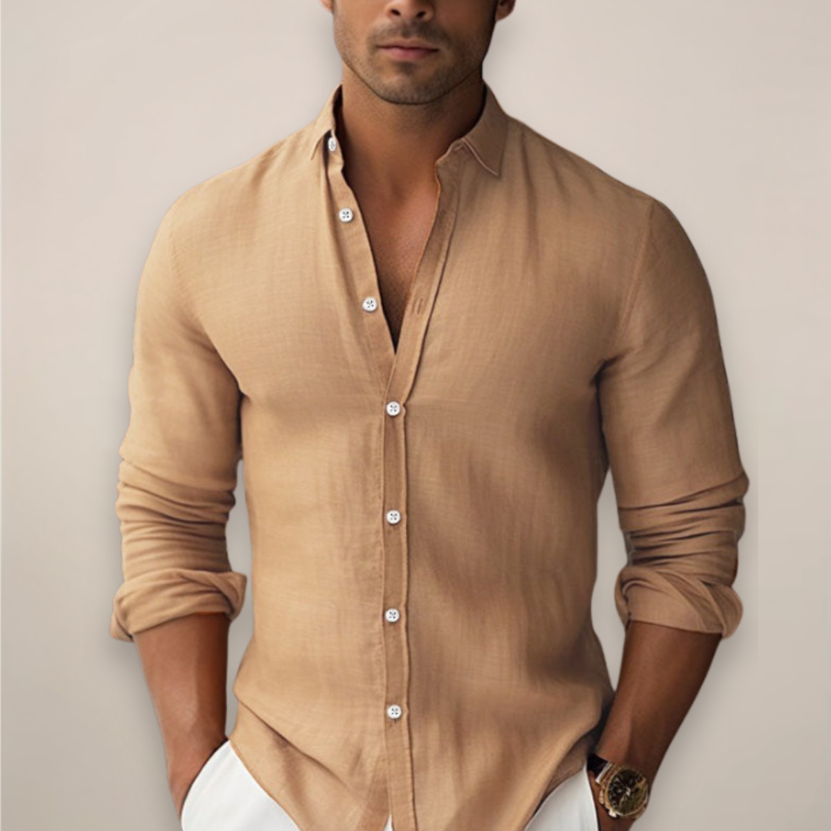 Enzo – Chemise d’été à manches courtes homme