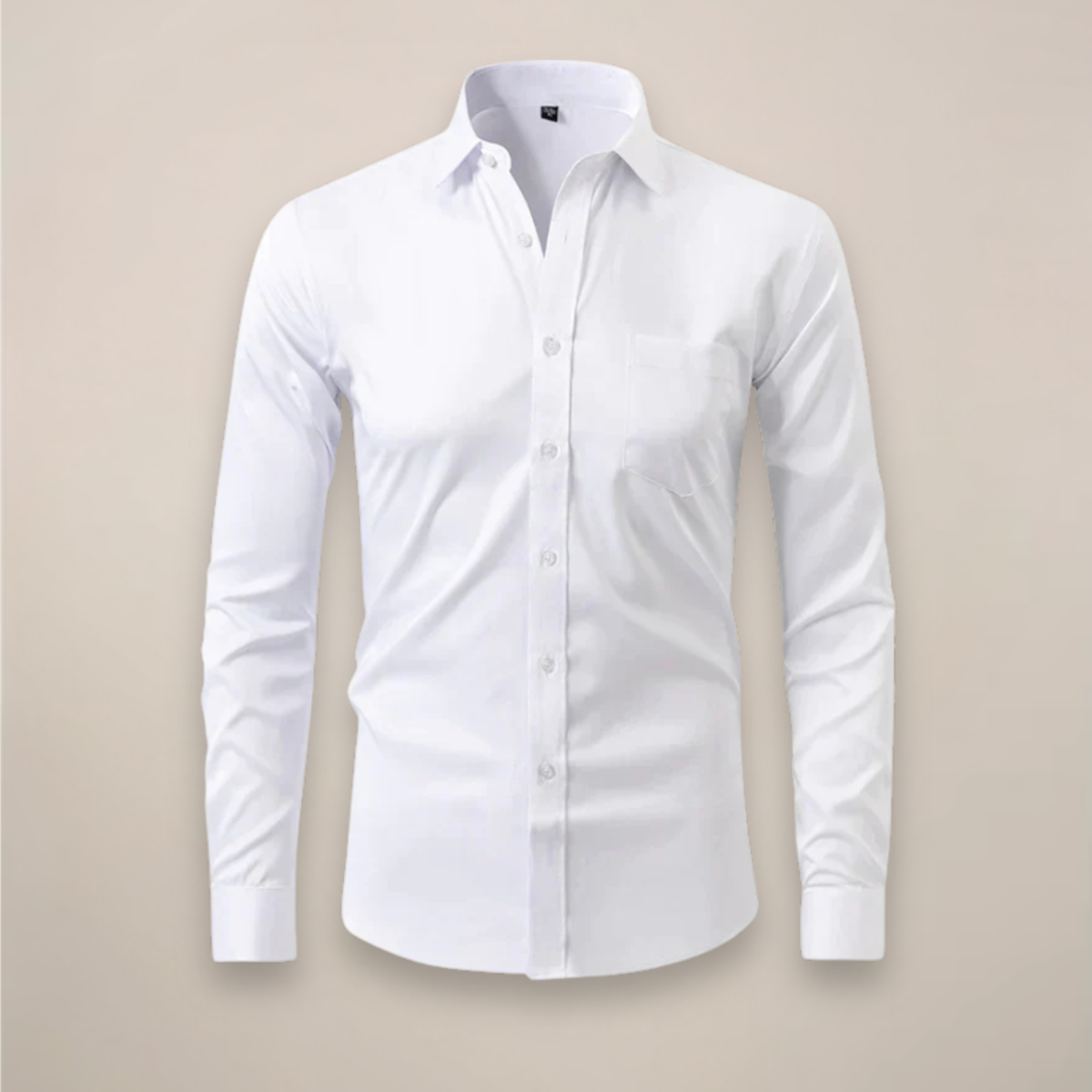 Thomas – Chemise à manches longues coupe ajustée homme