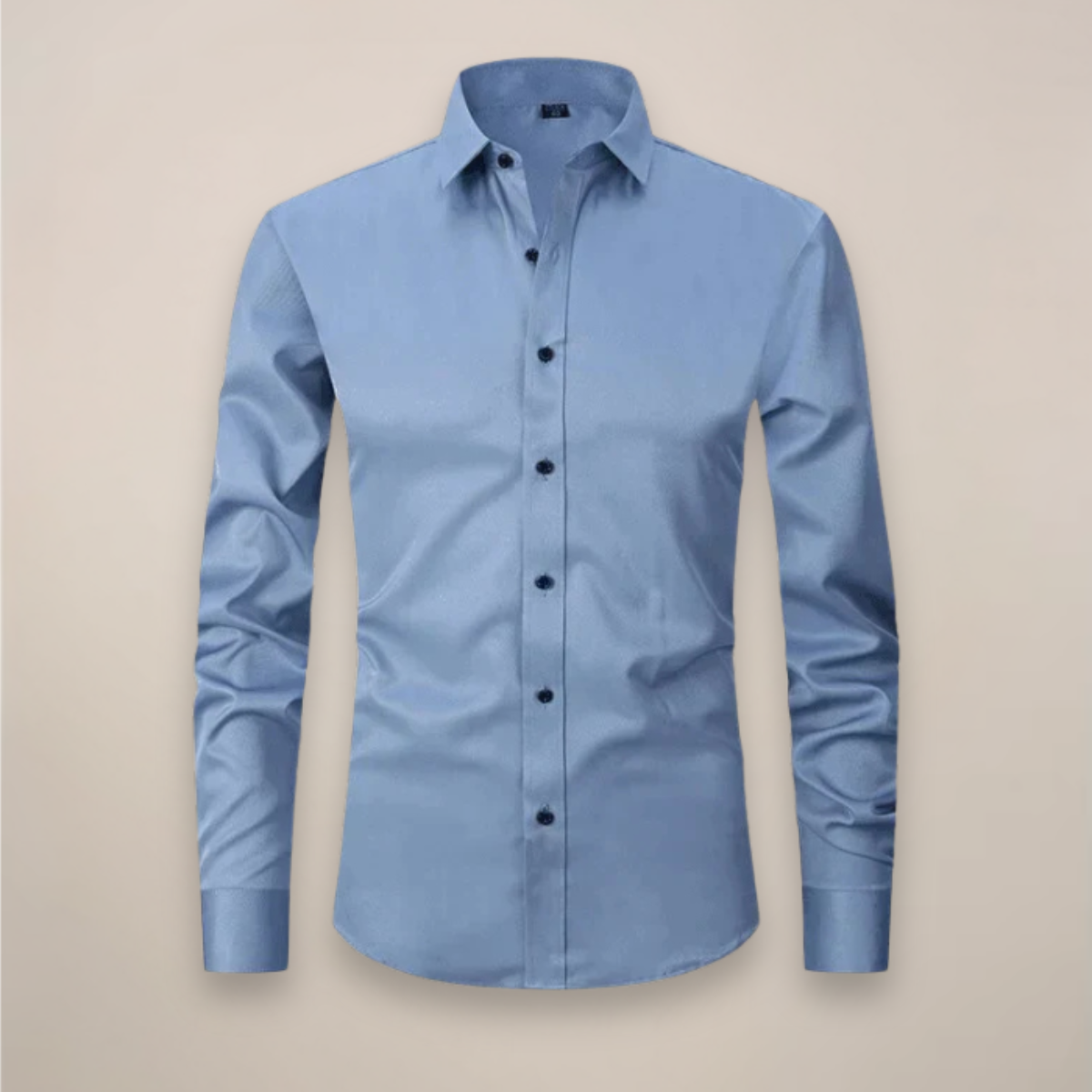 Thomas – Chemise à manches longues coupe ajustée homme