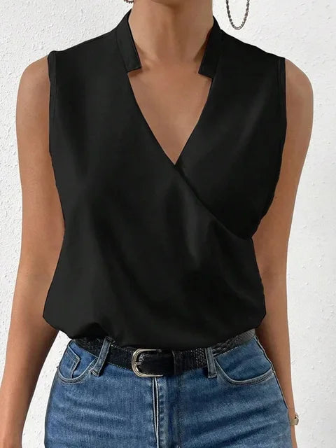 Camille – Top d’été à col en V femme