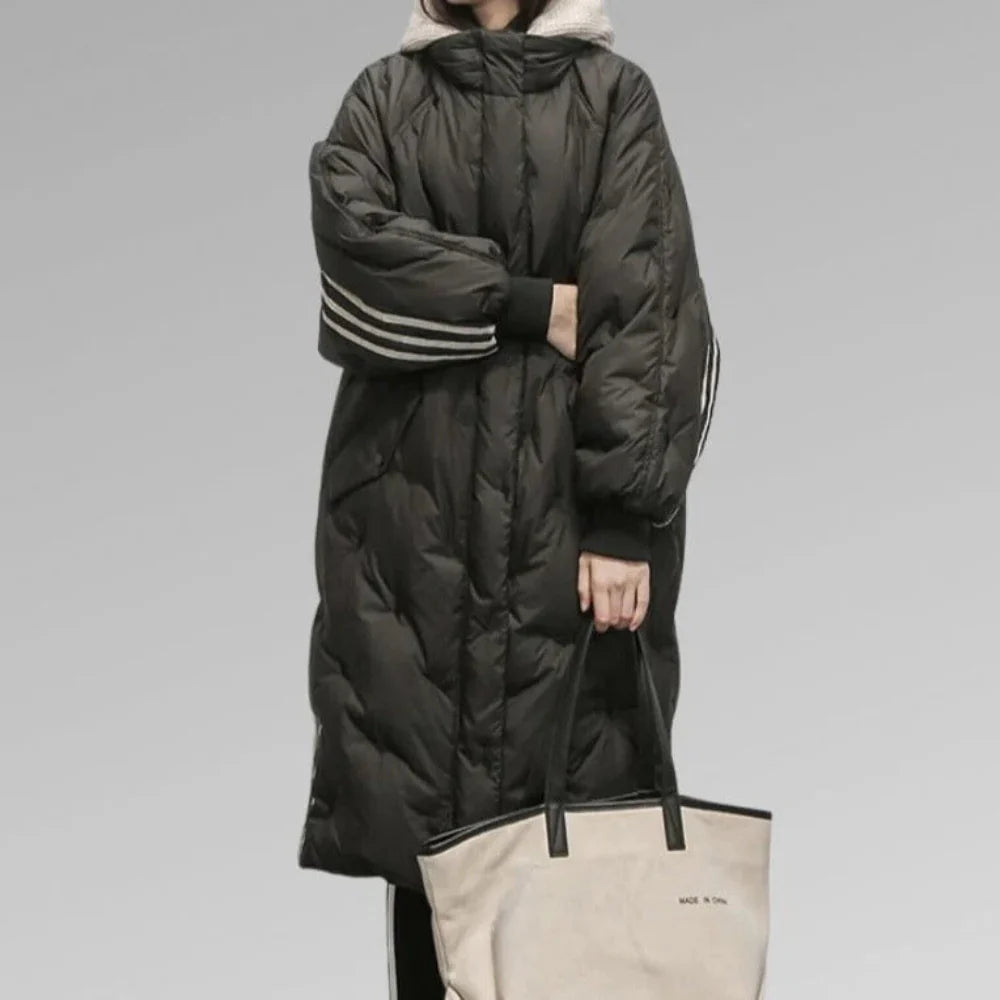 Élise – Manteau femme hiver long matelassé