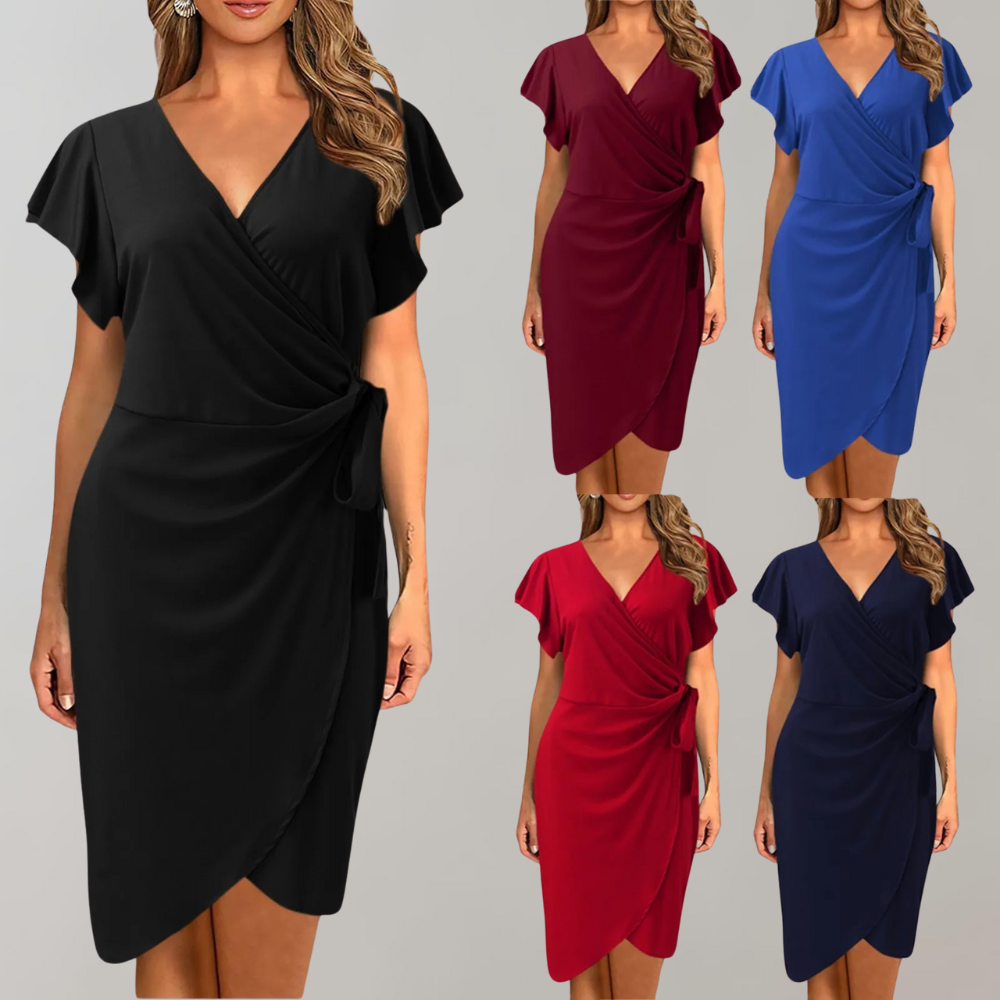 Robe d'été mi-longue – style moderne et confort estival réunis