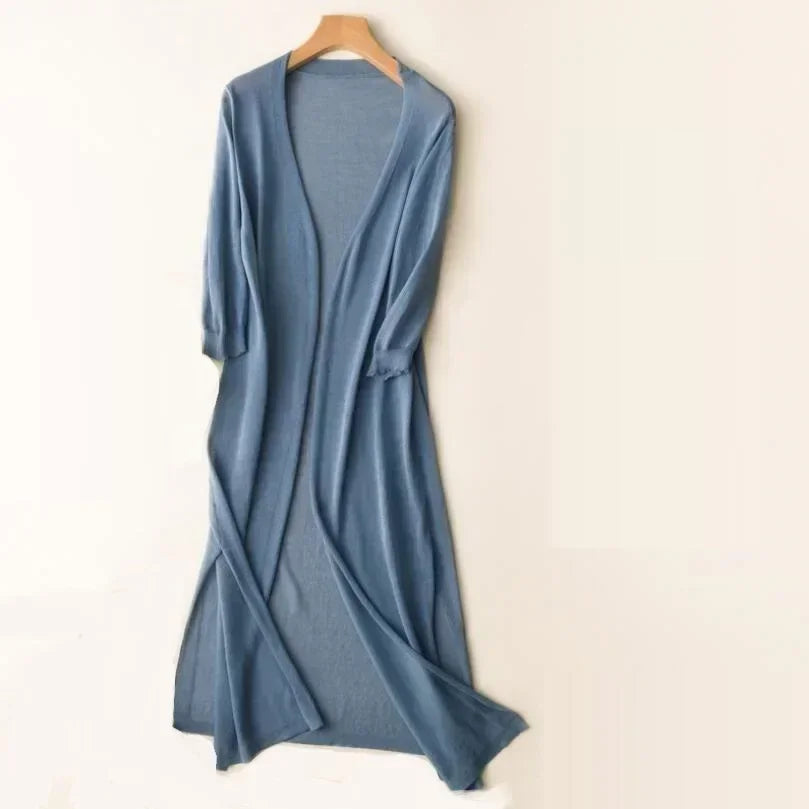 Léna – Gilet long femme