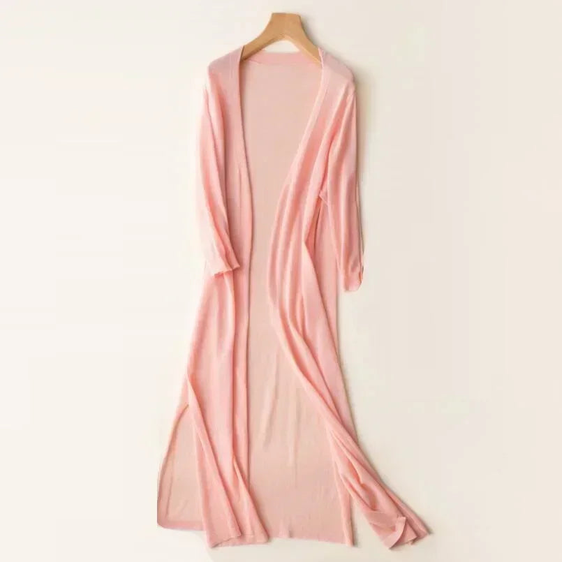 Léna – Gilet long femme
