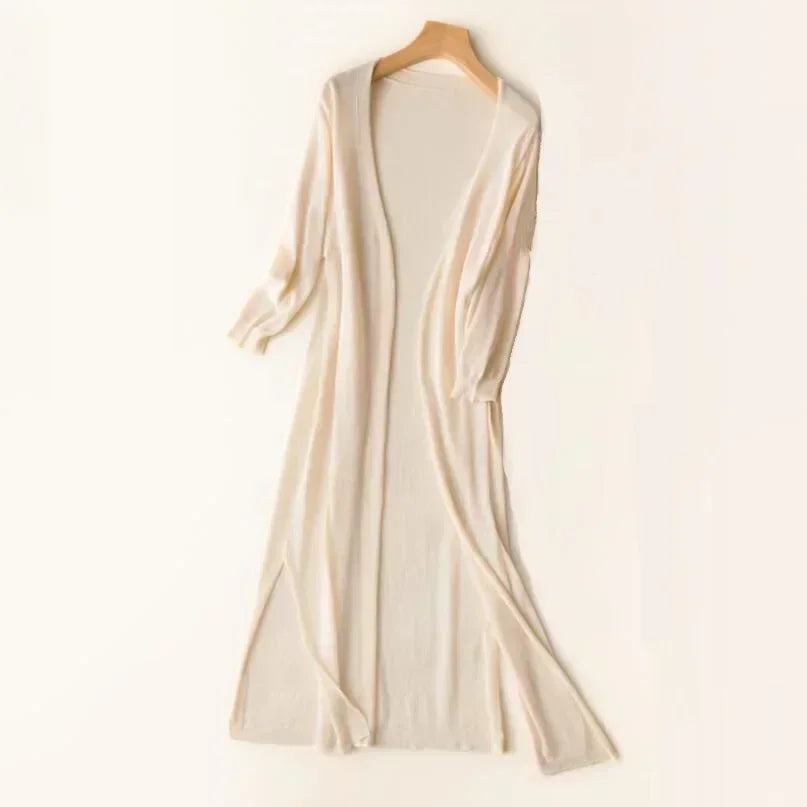 Léna – Gilet long femme