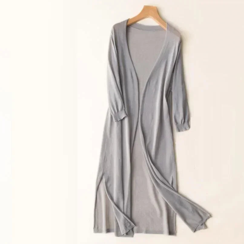 Léna – Gilet long femme