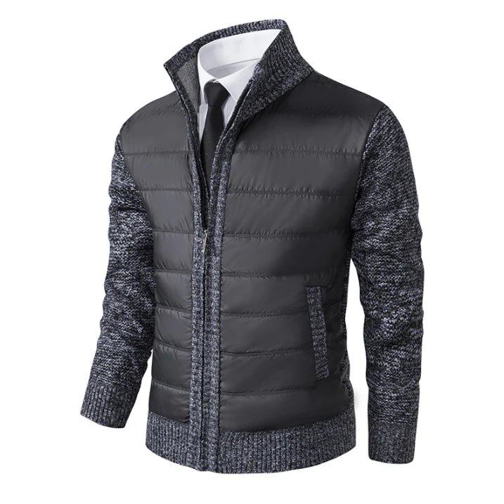 Gabriel – Veste homme hiver matelassée col montant