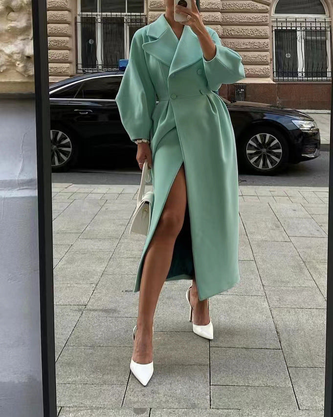 Amélie – Manteau femme long