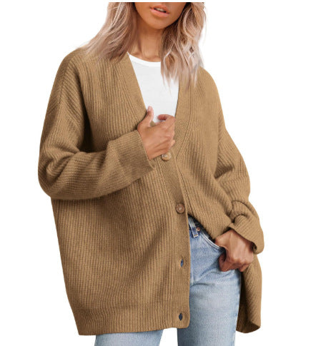Anaïs – Gilet femme oversize à rayures