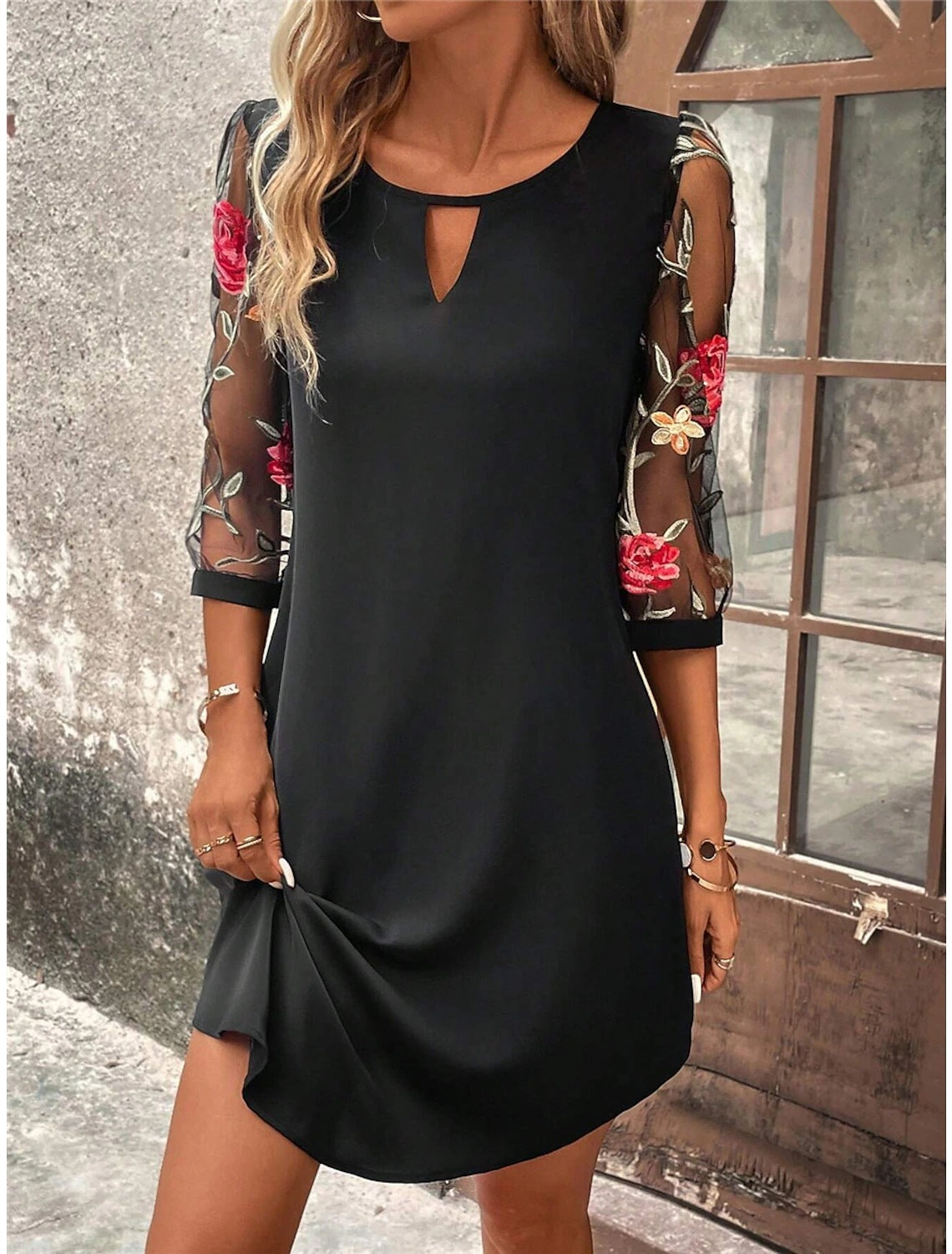 Maëva – Robe mini élégante femme