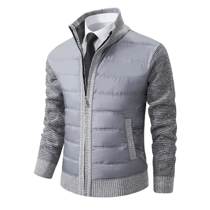 Gabriel – Veste homme hiver matelassée col montant
