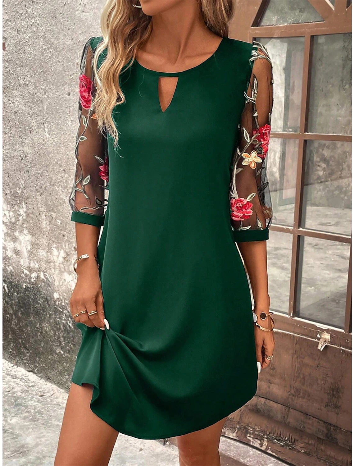Maëva – Robe mini élégante femme