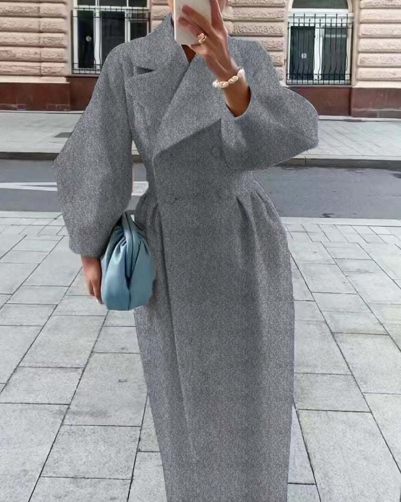 Amélie – Manteau femme long