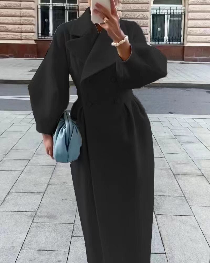 Amélie – Manteau femme long