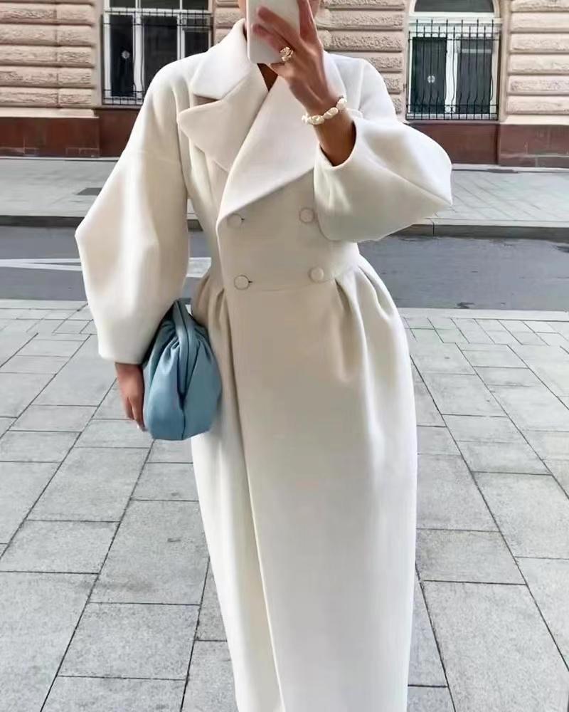 Amélie – Manteau femme long